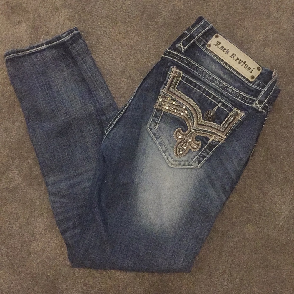 Rock Revival capri/ cropped jeans